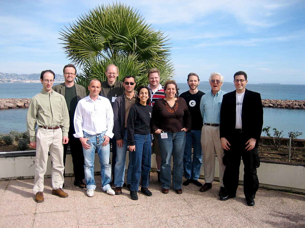 CSS Working Group participants beside the sea.