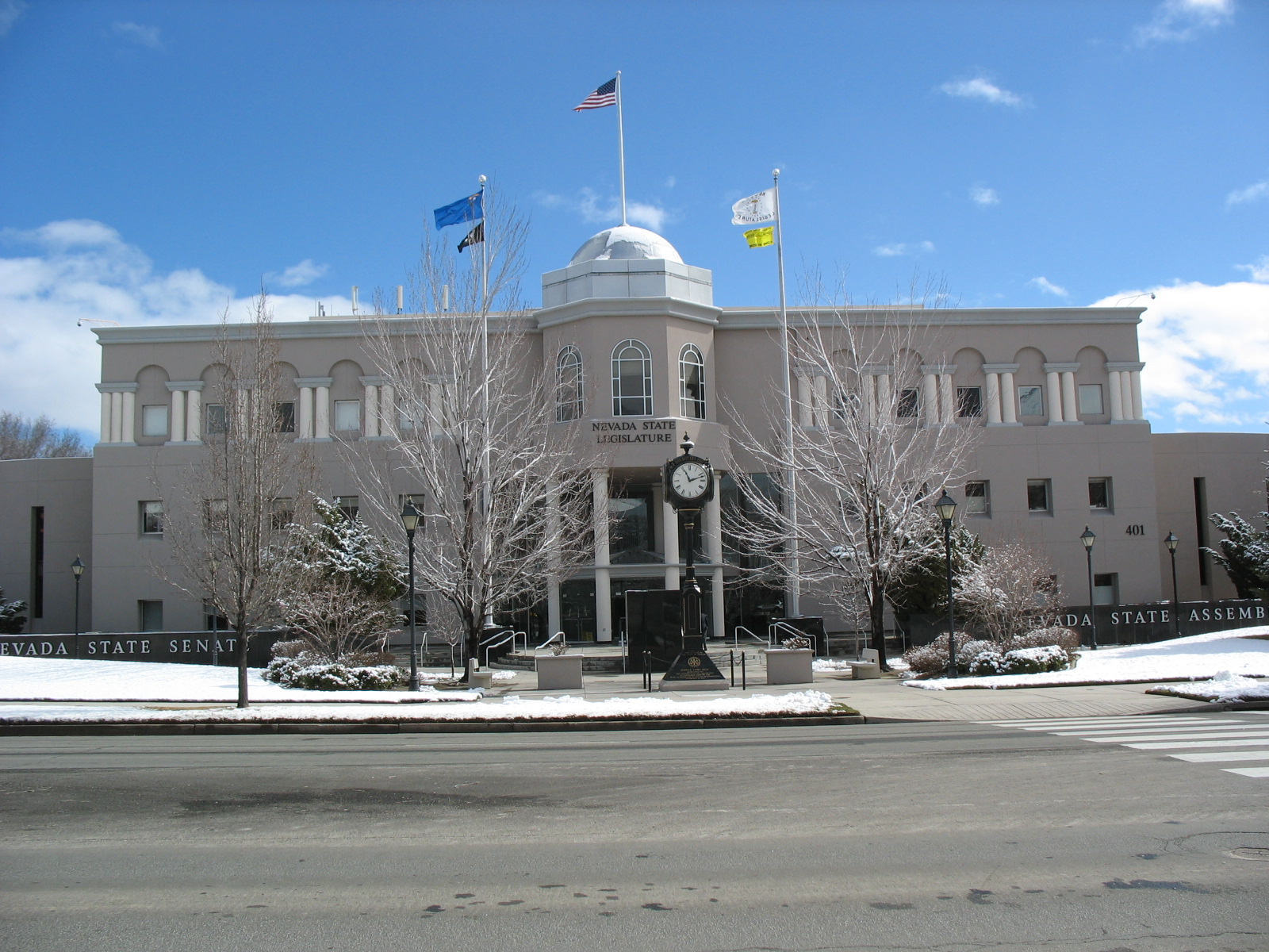 Nevada legislative building in Carson City.