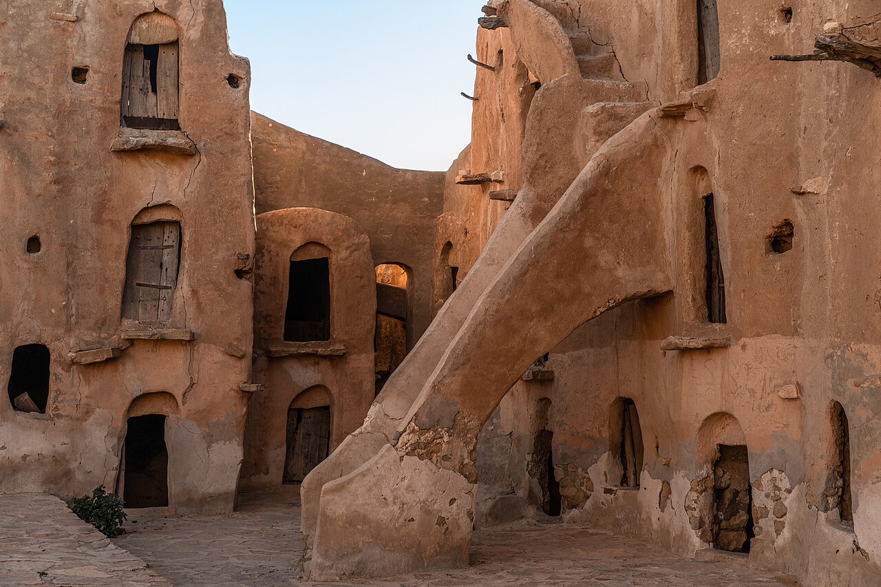 Ksar Ouled Soltane in Tunisia, photographed February 18, 2022