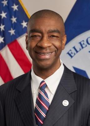 Agency portrait of Election Assistance Commission member Thomas Hicks.