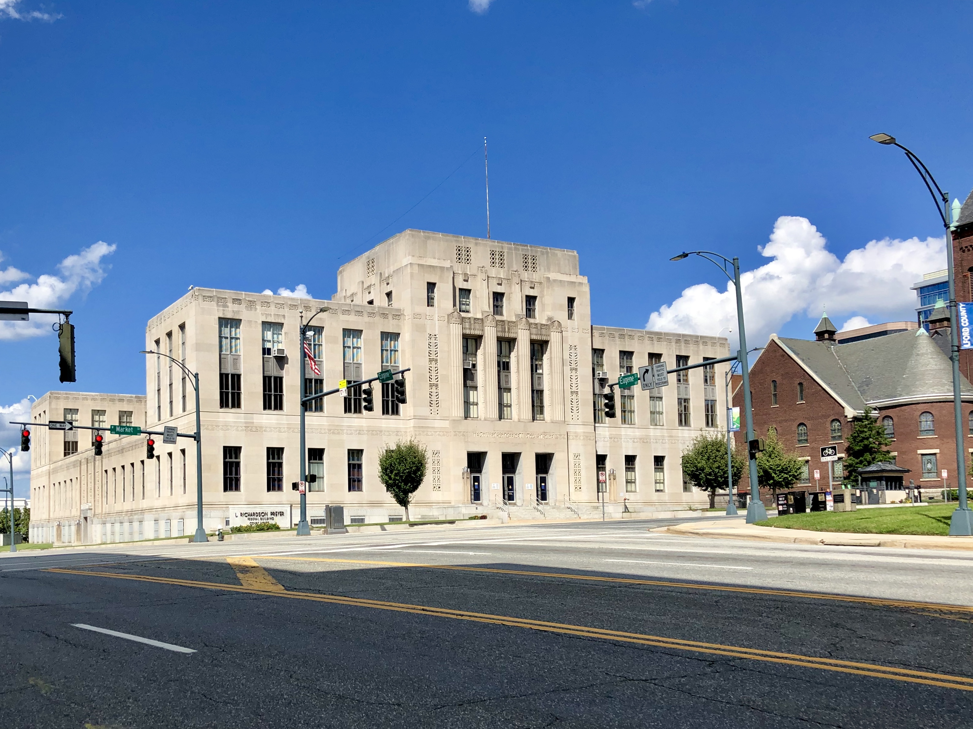 L. Richardson Preyer federal courthouse in Greensboro.
