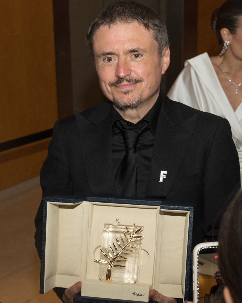 Cristian Mungiu at Cannes in May 2026.