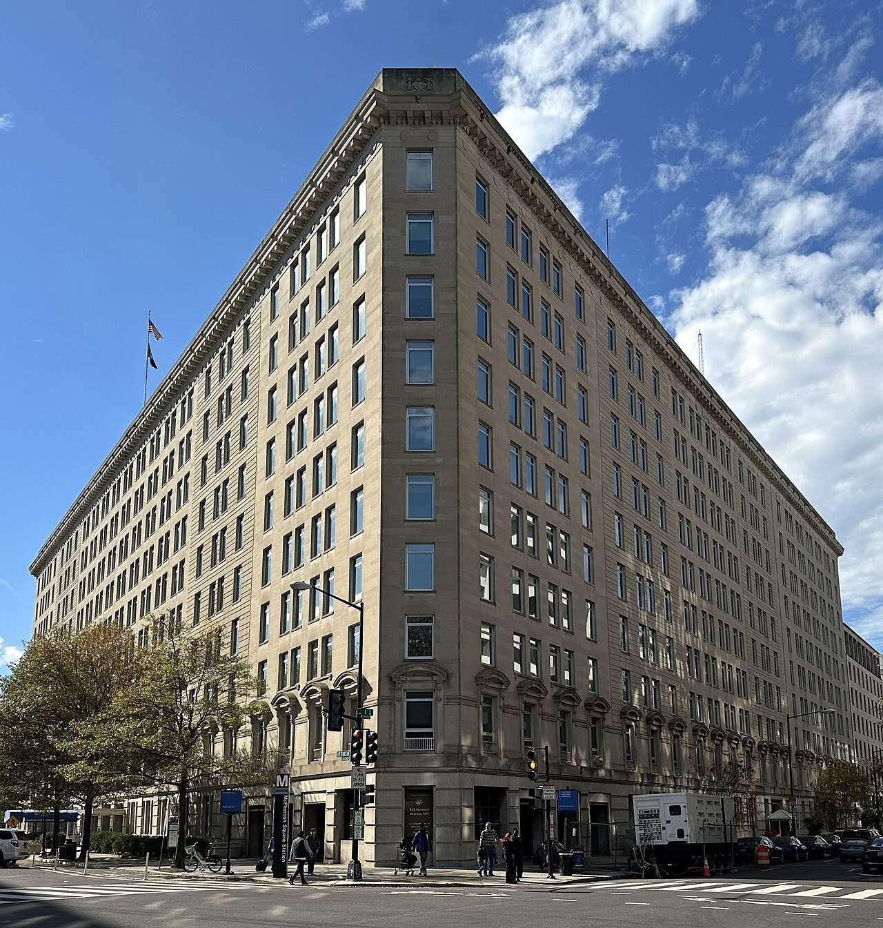 VA headquarters building.